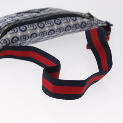 Gucci Children's Belt Printed GG Coated Canvas, Navy, Canvas, Handbag