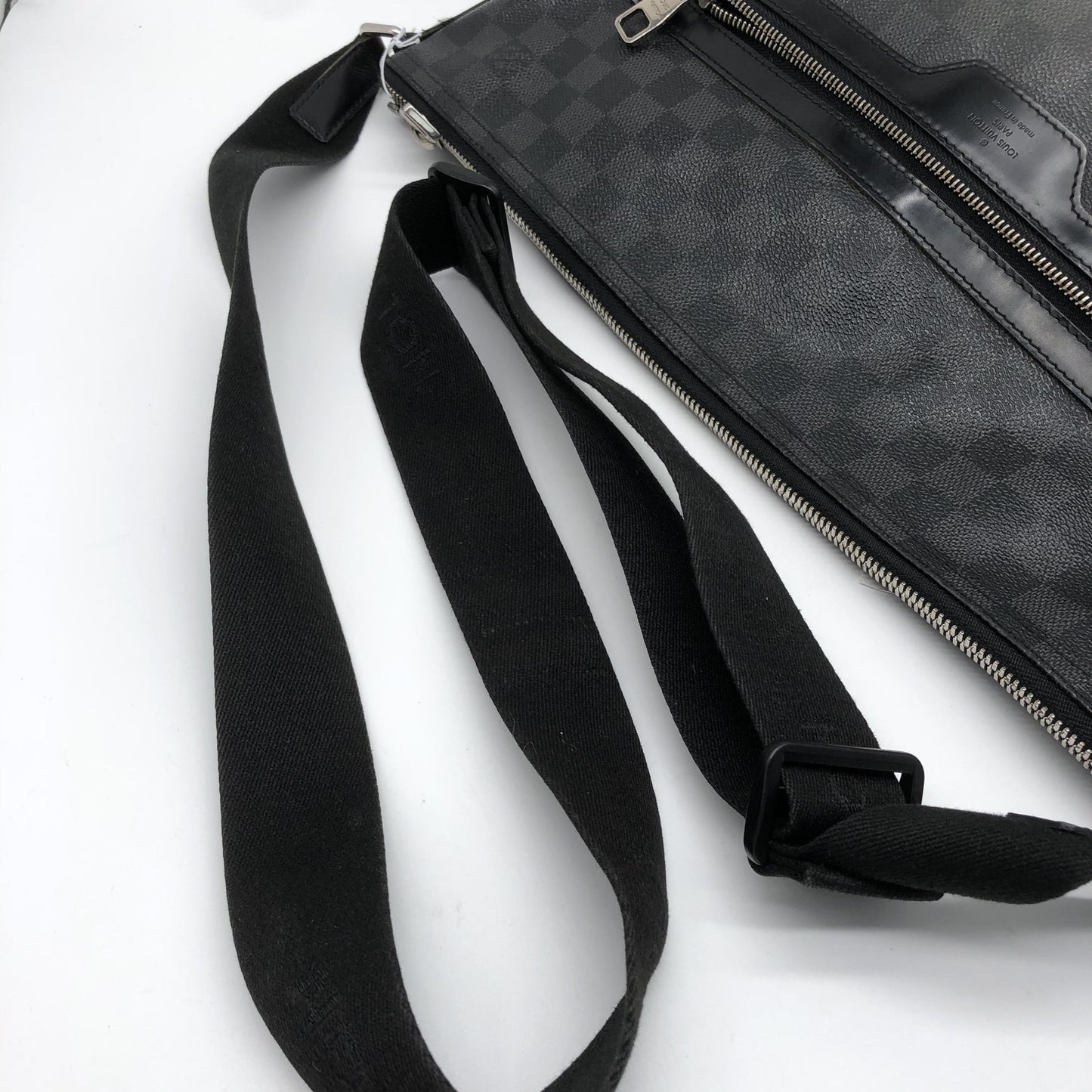 Louis Vuitton Mick Messenger Damier Graphite, Black, Canvas, Shoulder Bag