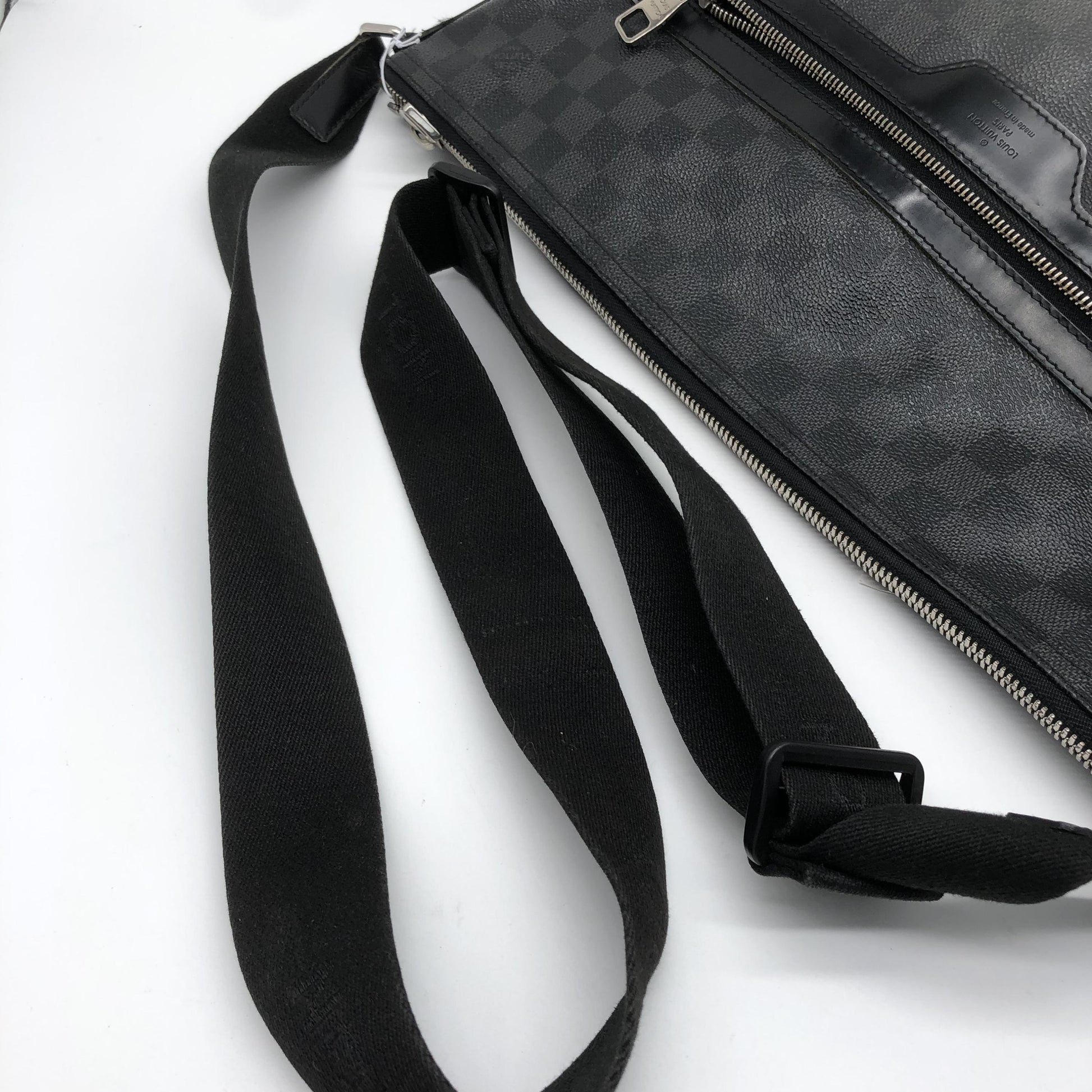 Louis Vuitton Mick Messenger Damier Graphite, Black, Canvas, Shoulder Bag