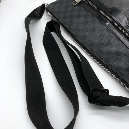 Louis Vuitton Mick Messenger Damier Graphite, Black, Canvas, Shoulder Bag