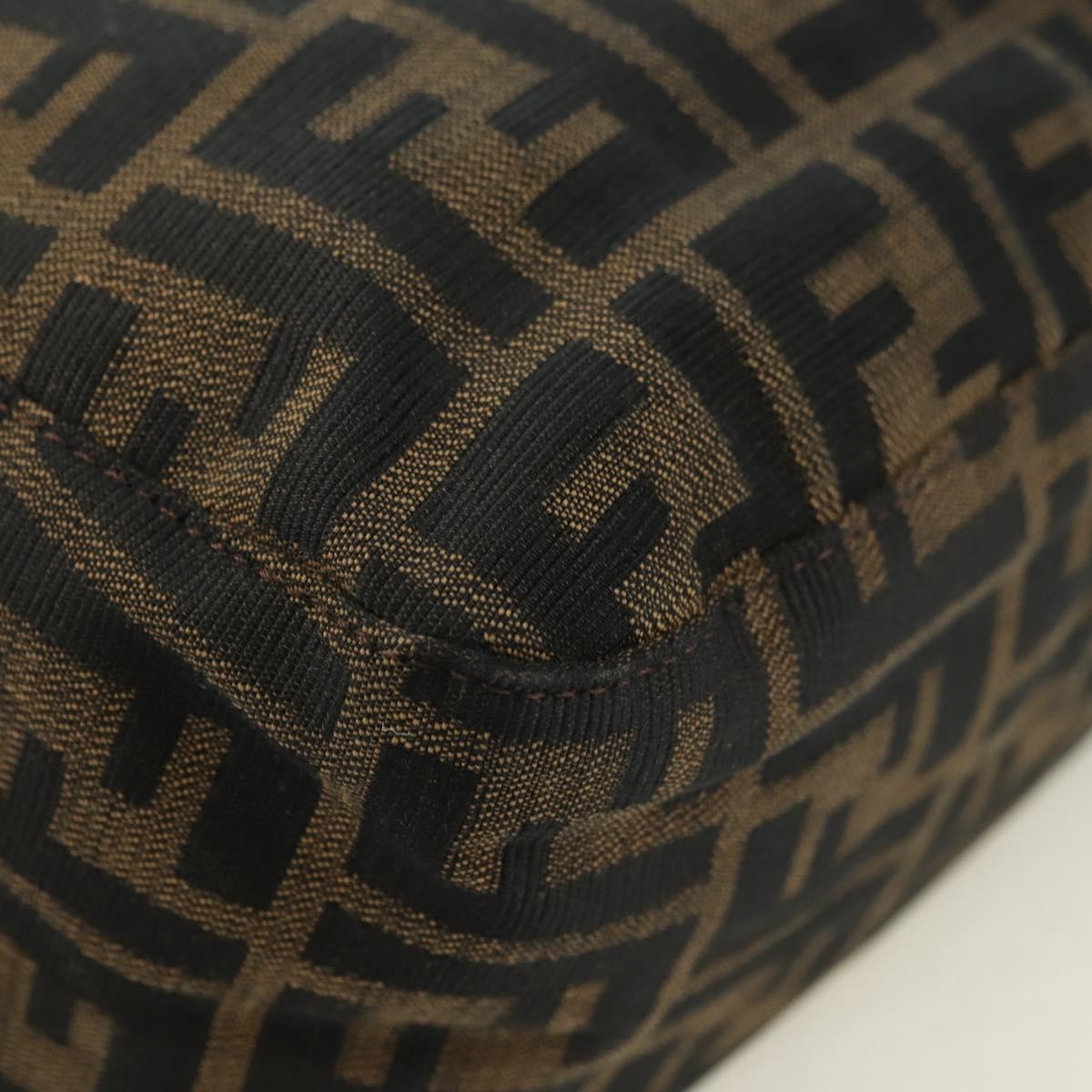 Fendi Mama Forever Zucca Canvas, Brown, Canvas, Handbag