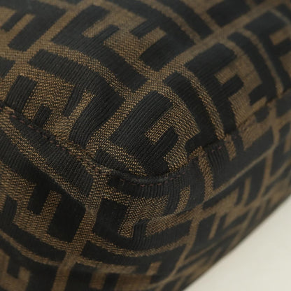 Fendi Mama Forever Zucca Canvas, Brown, Canvas, Handbag