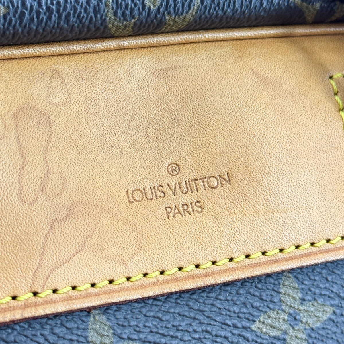 Louis Vuitton Trouville Monogram Canvas, Brown, Canvas, Handbag