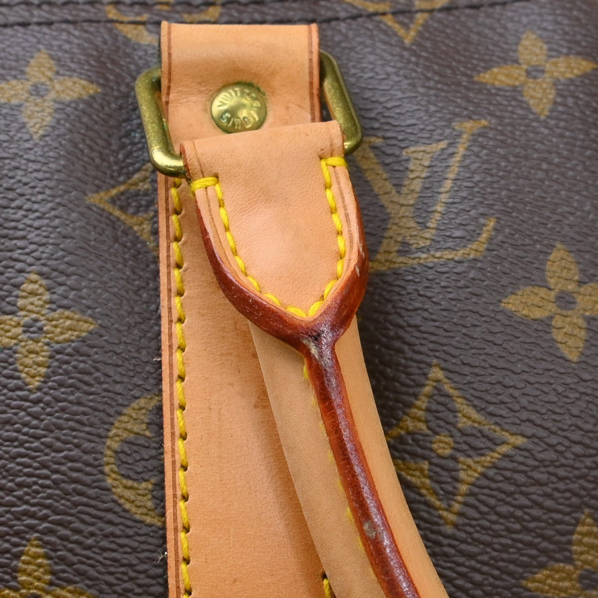 Louis Vuitton Keepall Monogram Canvas, Brown, Canvas, Travel Bag