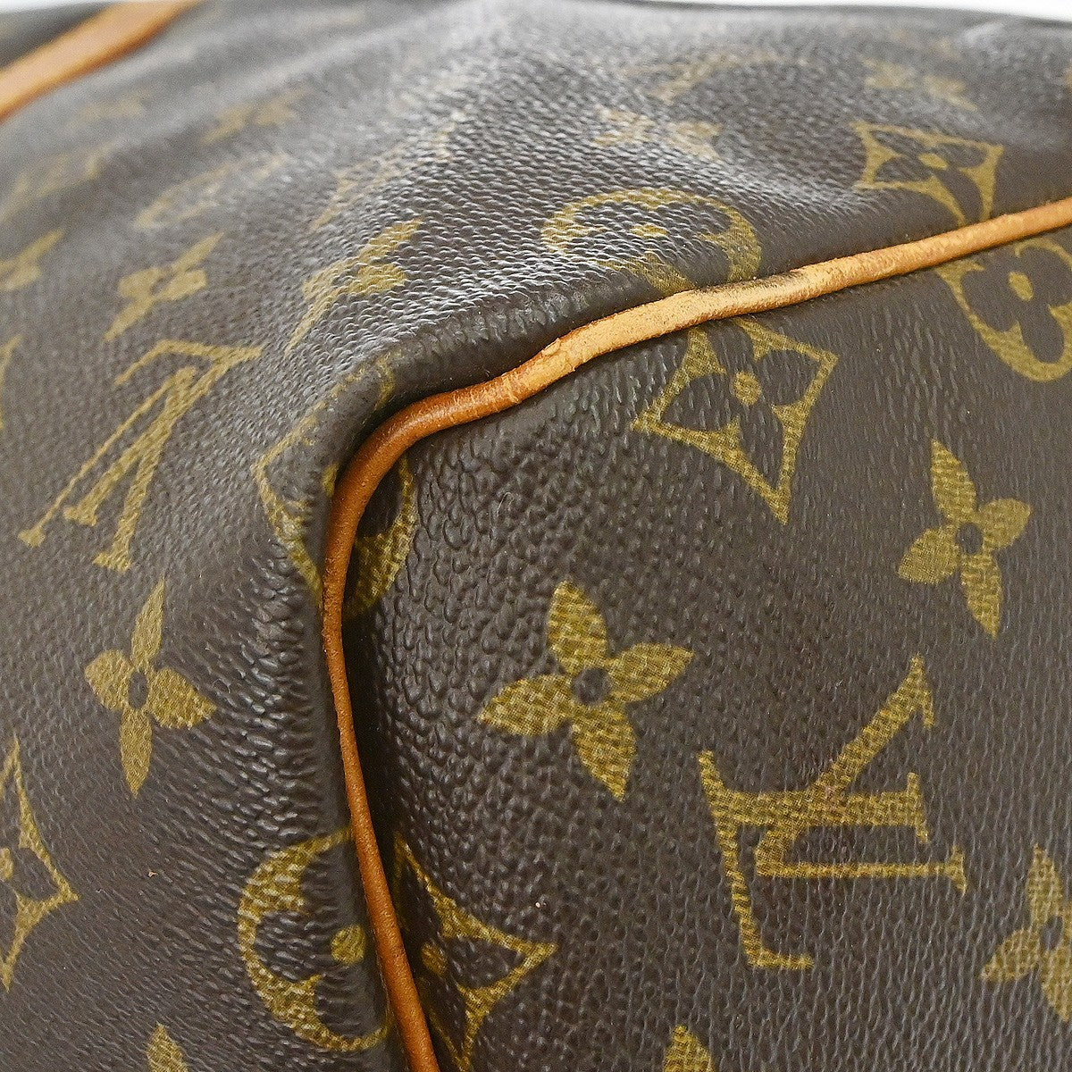 Louis Vuitton Keepall Monogram Canvas, Brown, Canvas, Travel Bag
