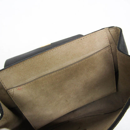 Chloe Drew Leather, Black, Leather, Crossbody Bag