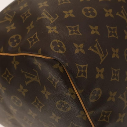 Louis Vuitton Keepall Bag Monogram Canvas, BROWN, CANVAS, Travel bag