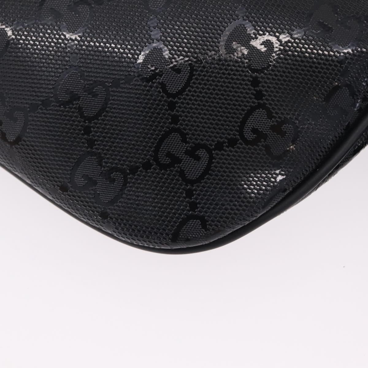Gucci Belt GG Imprime, Black, Canvas, Handbag