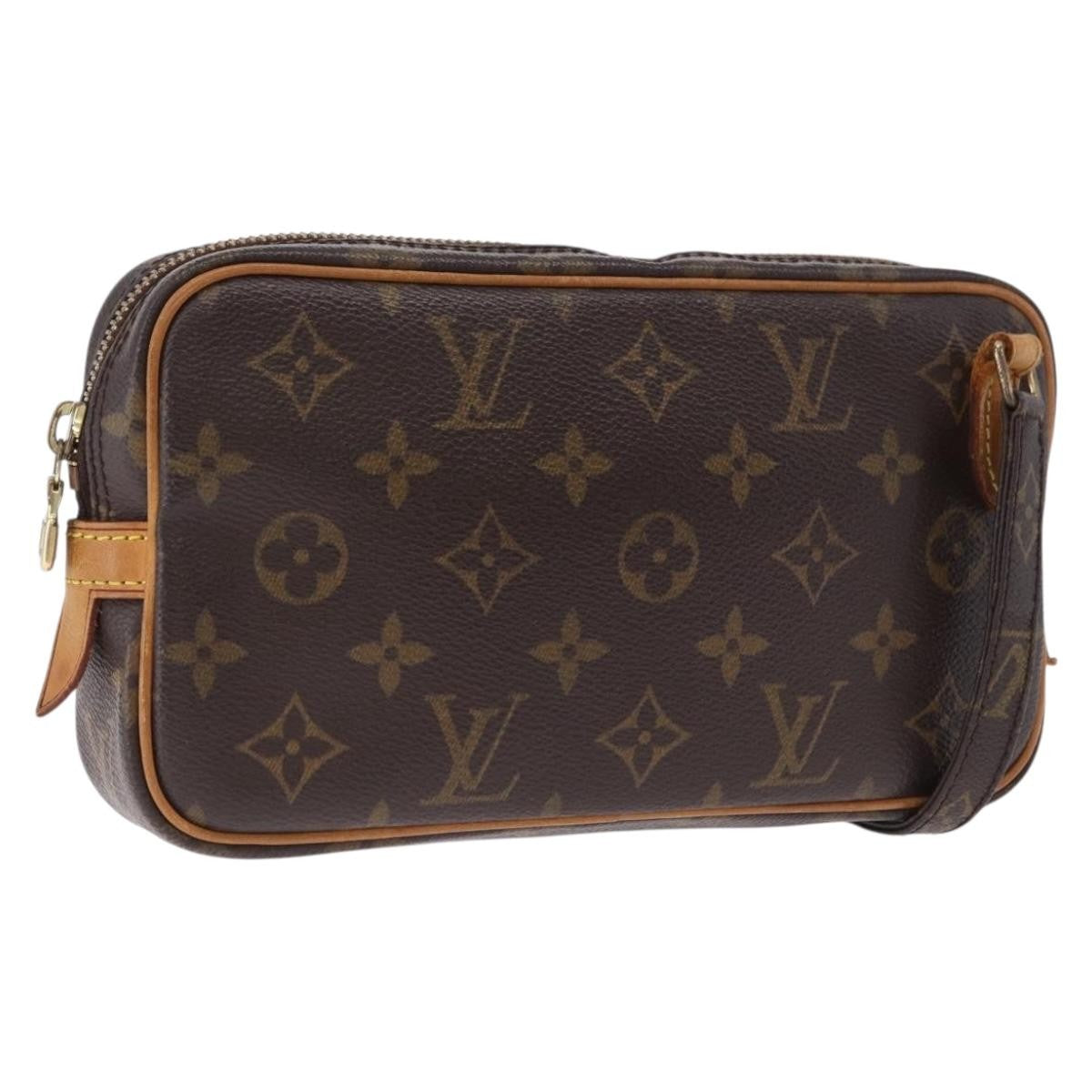 Louis Vuitton Pochette Marly Bandouliere Monogram Canvas, Brown, Canvas, Shoulder Bag