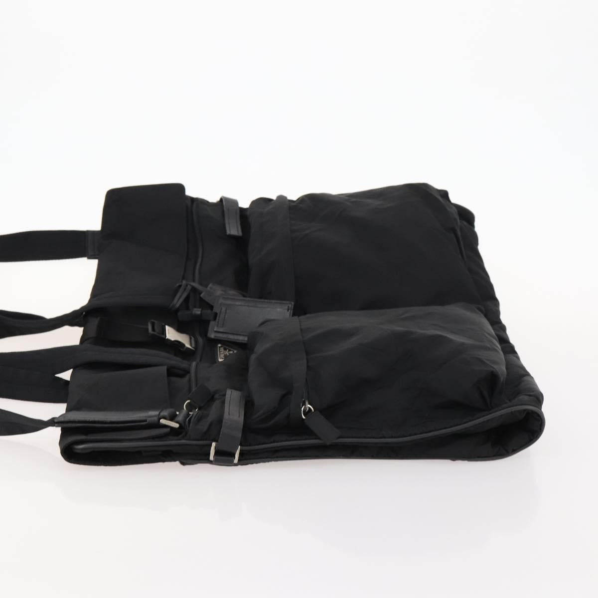 Prada Garment Carrier Tessuto, Black, Nylon, Handbag