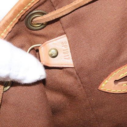 Louis Vuitton Vintage Montsouris Monogram Canvas, Brown, Canvas, Backpack