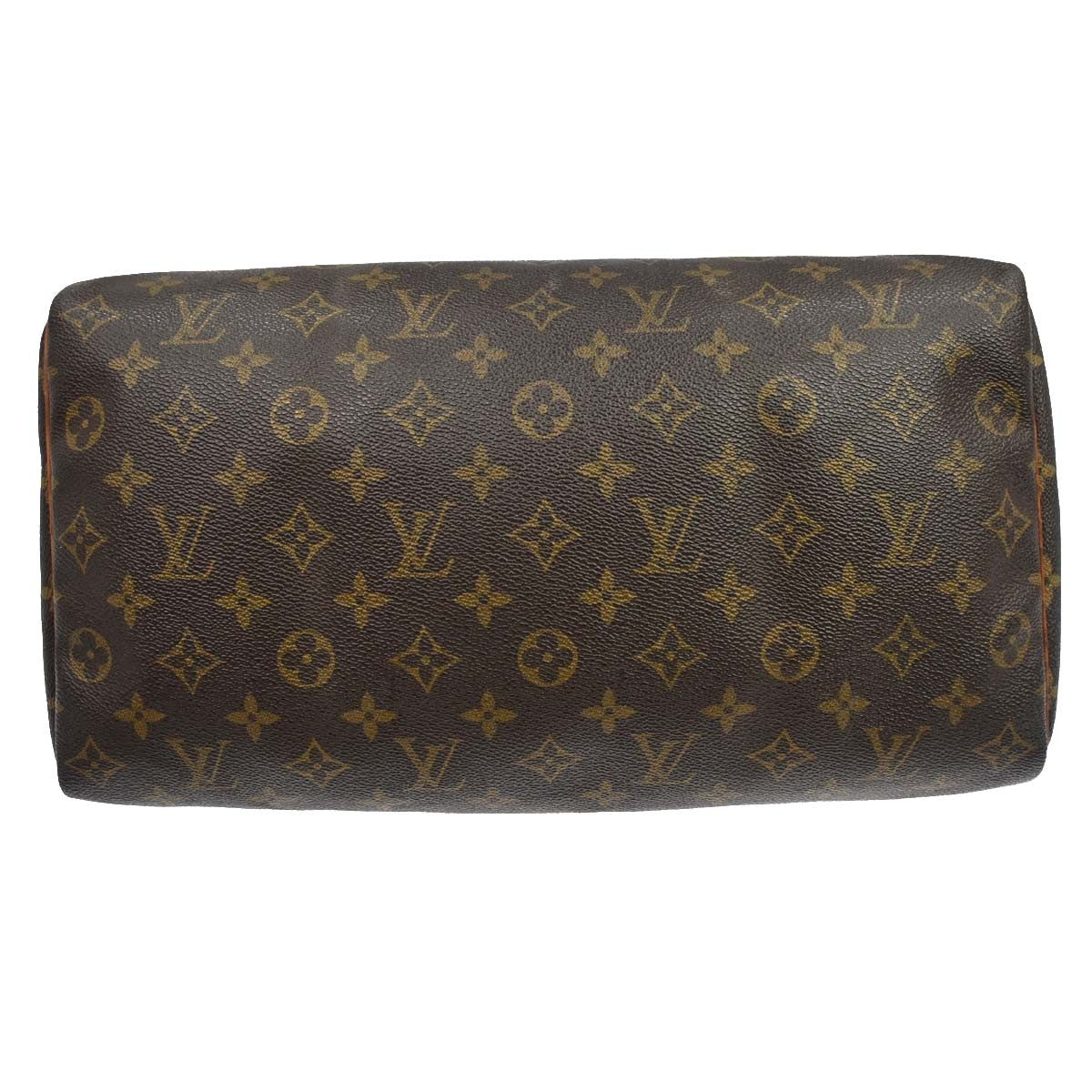 Louis Vuitton Speedy Monogram Canvas, Brown, Canvas, Handbag