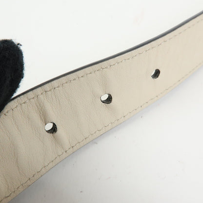 Gucci GG Marmont Belt Embellished Matelasse Leather, Beige, Leather, Handbag