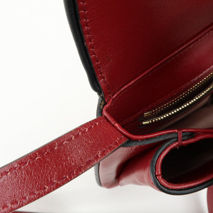 Gucci Arli Leather, Red, Leather, Shoulder Bag