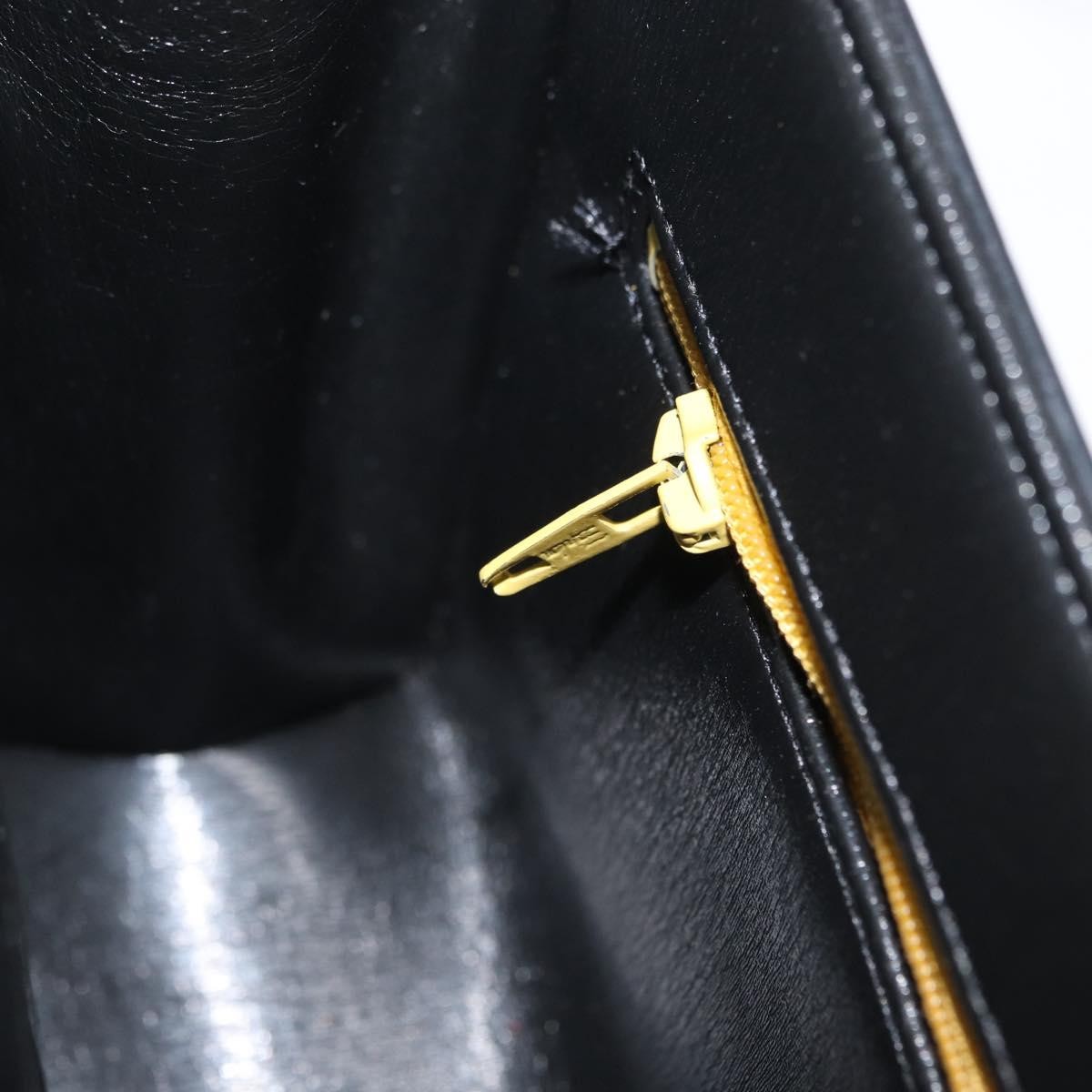 Christian Dior CD Shoulder bag Leather, Black, Calfskin, Shoulder Bag