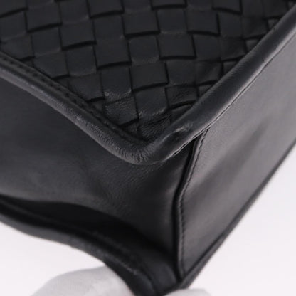 Bottega Veneta Envelope Intrecciato Nappa, Black, Leather, Briefcase