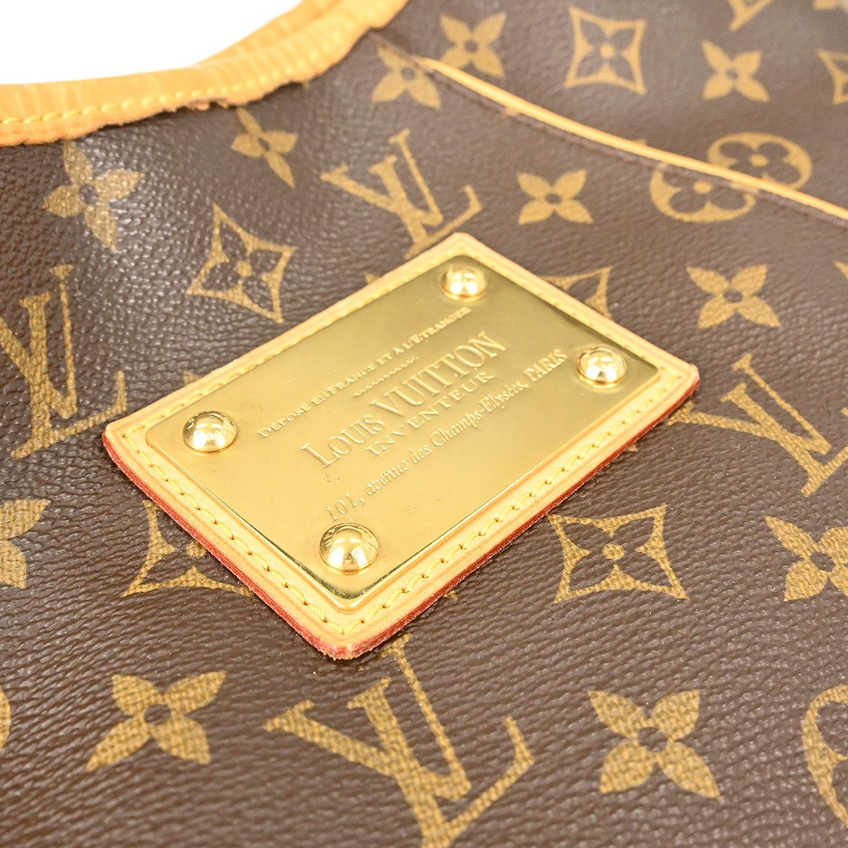 Louis Vuitton Galliera Monogram Canvas, Brown, Canvas, Handbag