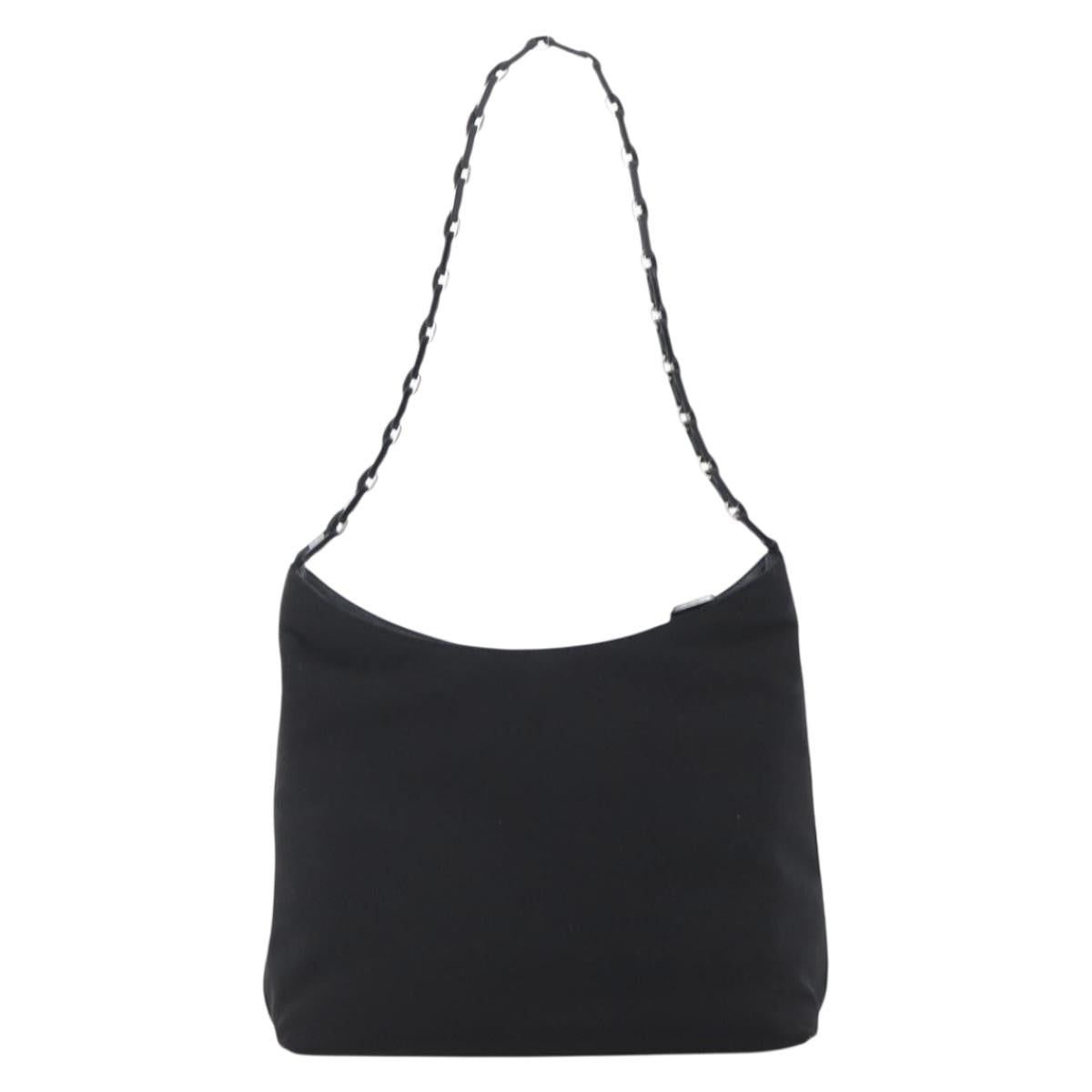 Salvatore Ferragamo Shoulder Bag Canvas, Black, Canvas, Shoulder Bag