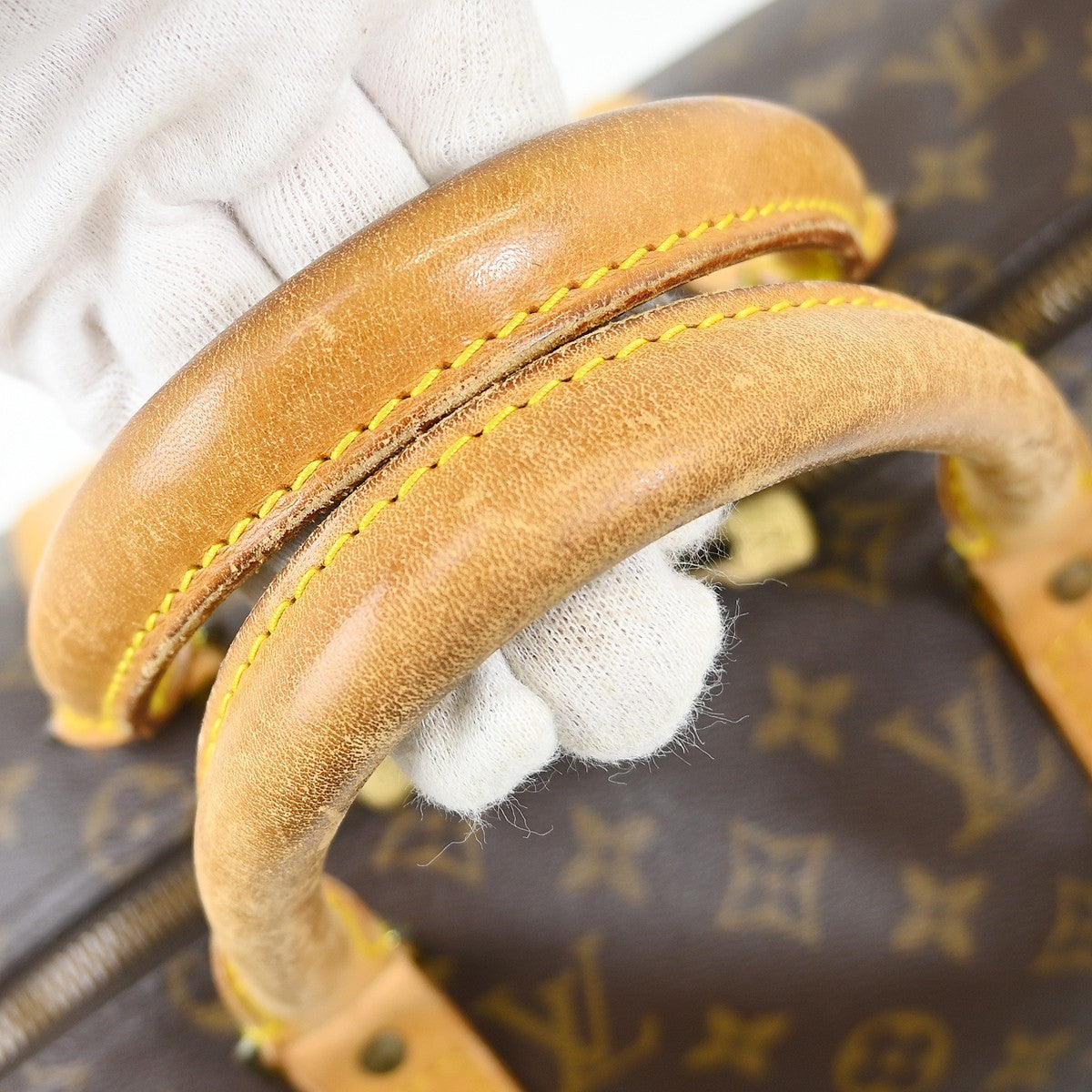 Louis Vuitton Keepall Monogram Canvas, Brown, Canvas, Travel Bag
