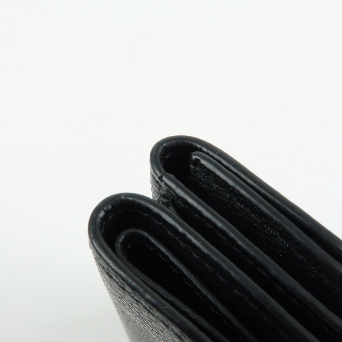 Louis Vuitton Lockmini Leather, Black, Leather, Wallet