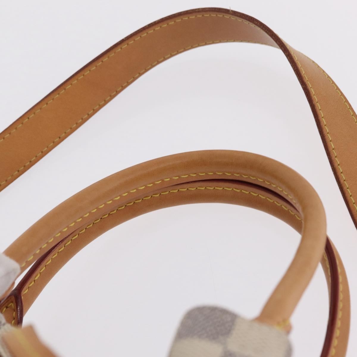 Louis Vuitton Girolata Damier, White, Canvas, Handbag