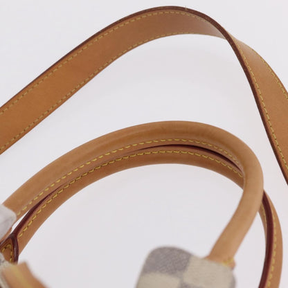 Louis Vuitton Girolata Damier, White, Canvas, Handbag