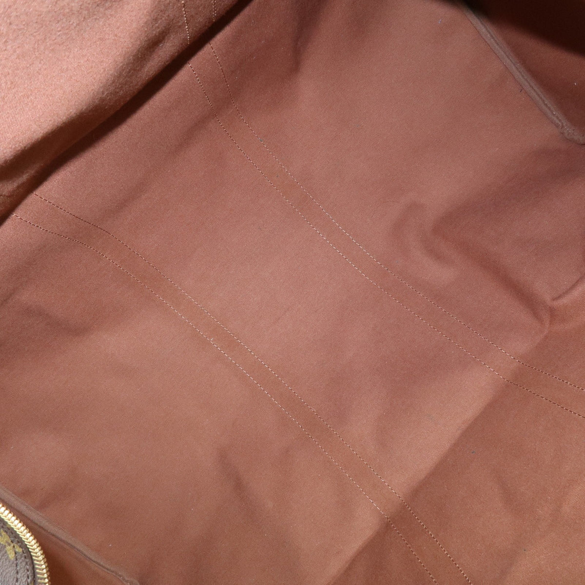 Louis Vuitton Keepall Monogram Canvas, Brown, Canvas, Travel Bag