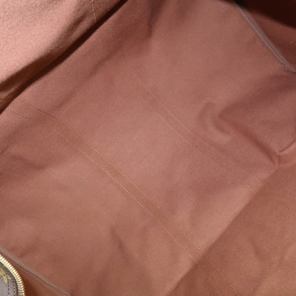 Louis Vuitton Keepall Monogram Canvas, Brown, Canvas, Travel Bag