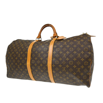 Louis Vuitton Keepall Monogram Canvas, Brown, Canvas, Travel Bag
