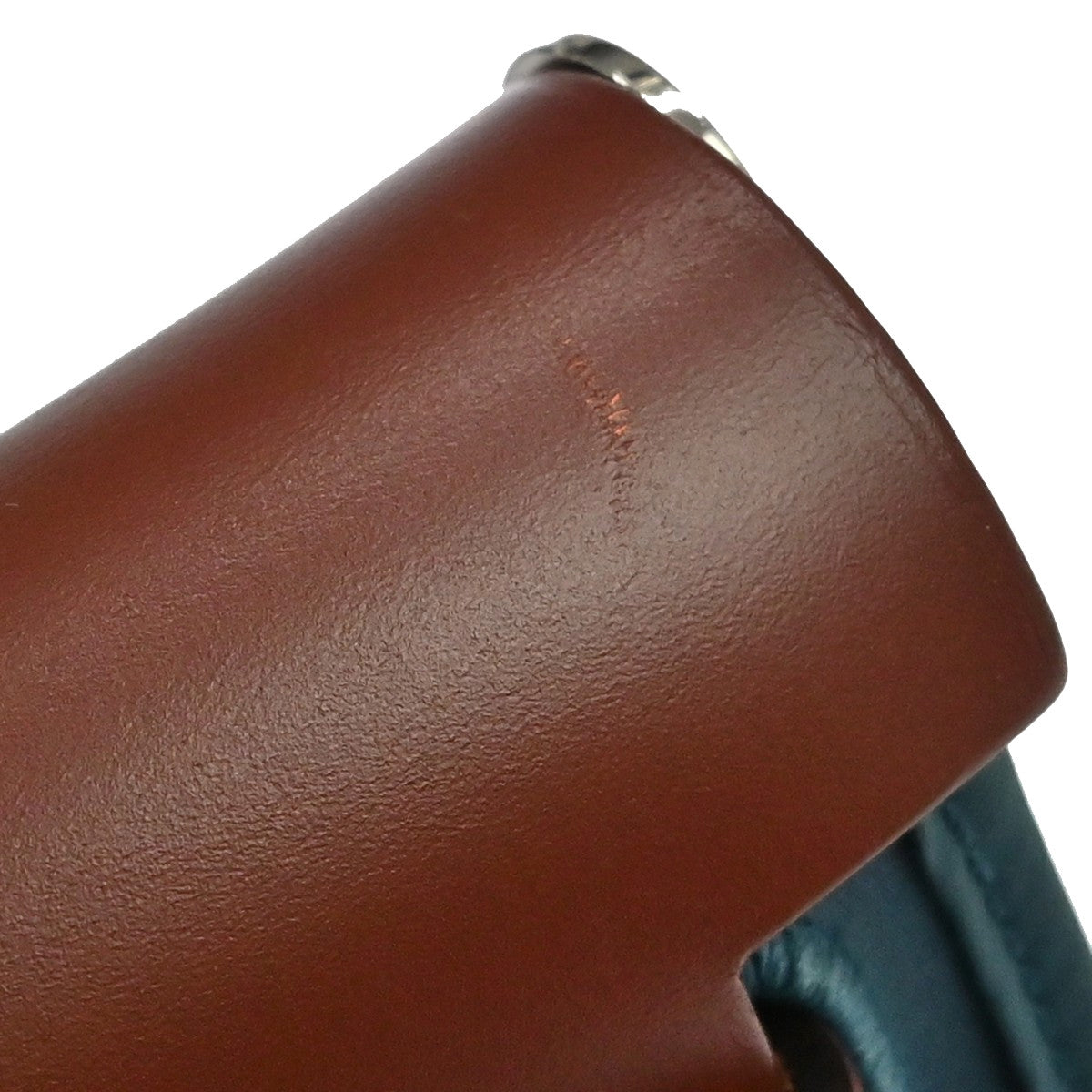 Hermes Herbag Zip Leather and Toile, Blue, Canvas, Handbag