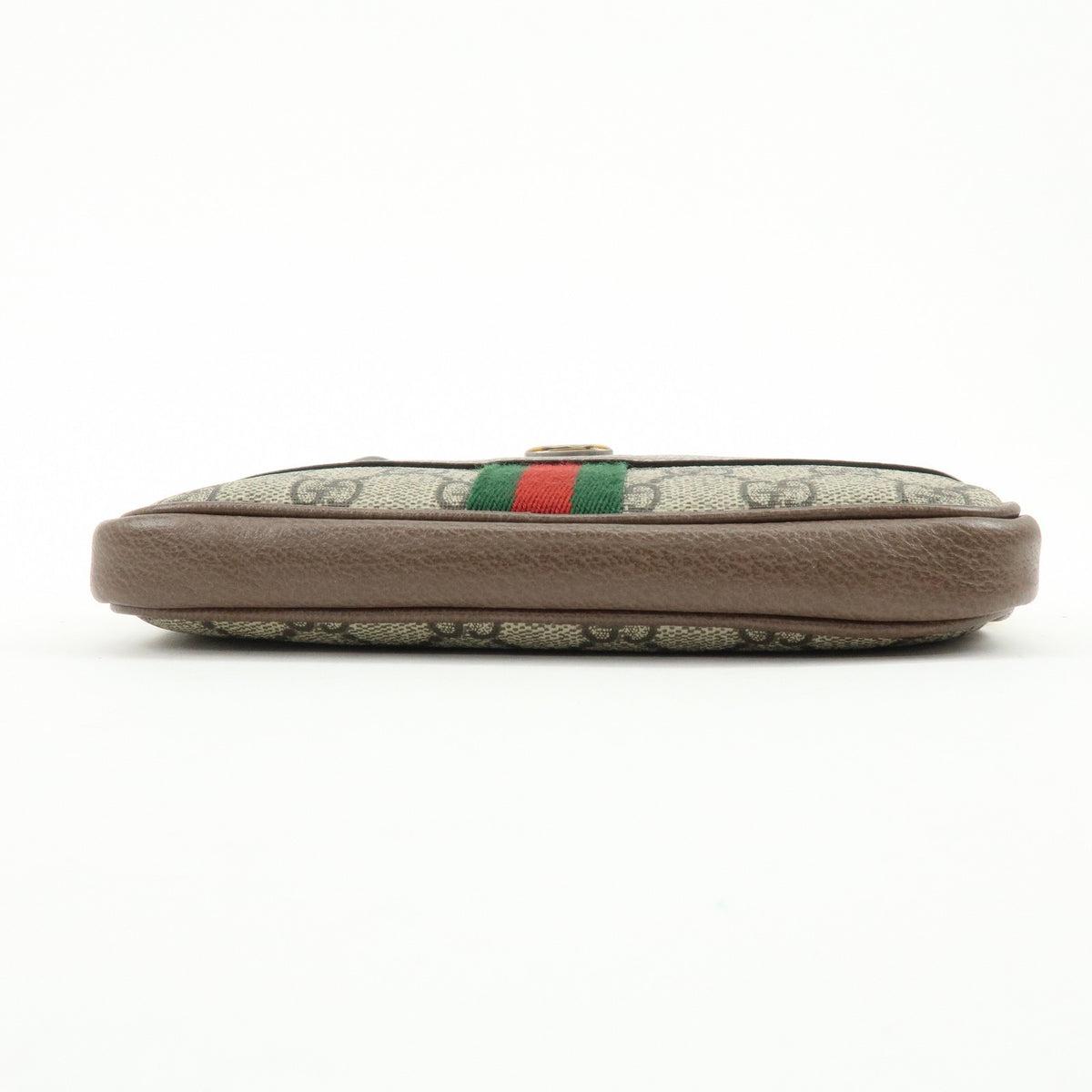 Gucci Ophidia GG Coated Canvas, Brown, Leather, Crossbody Bag