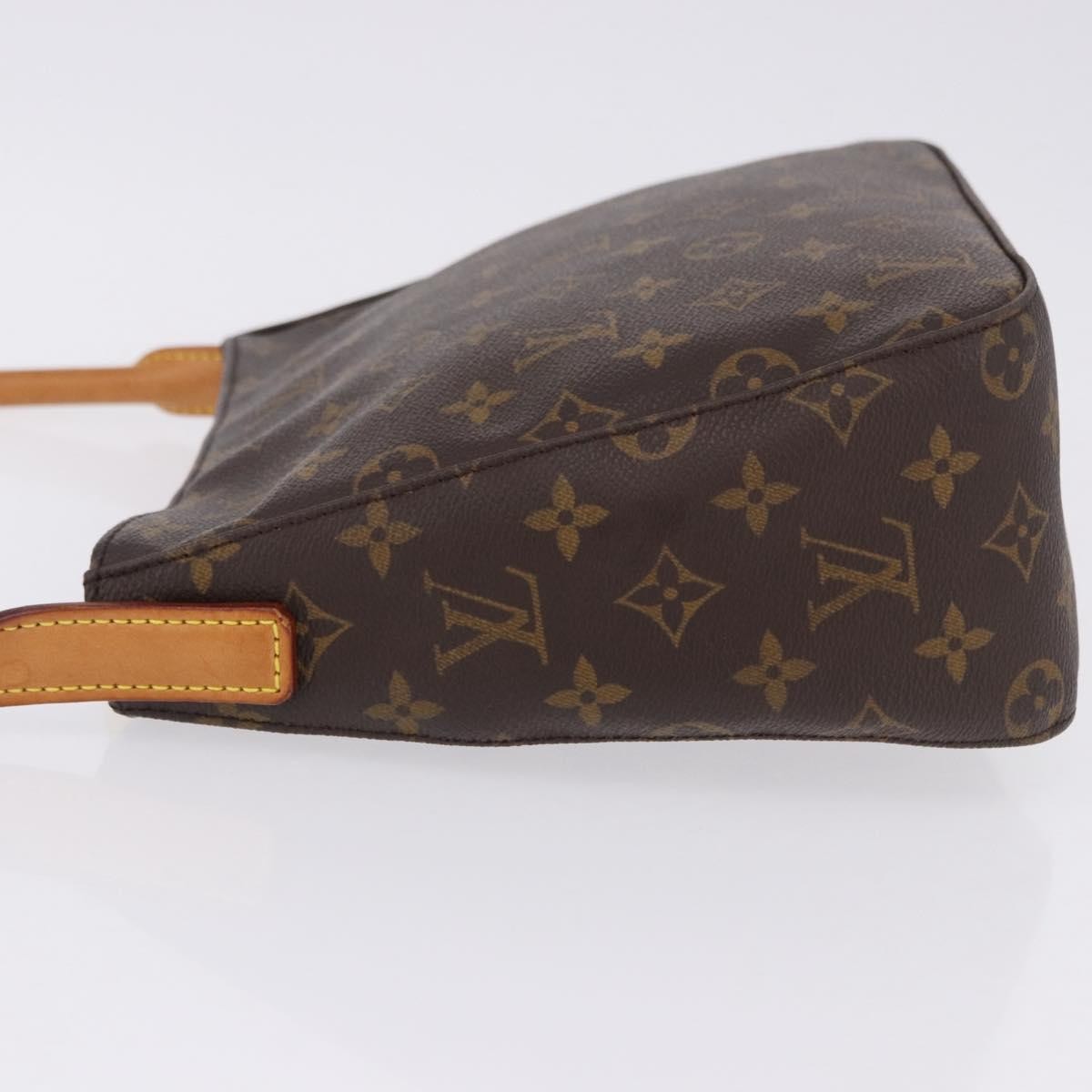 Louis Vuitton Looping Monogram Canvas, Brown, Canvas, Handbag