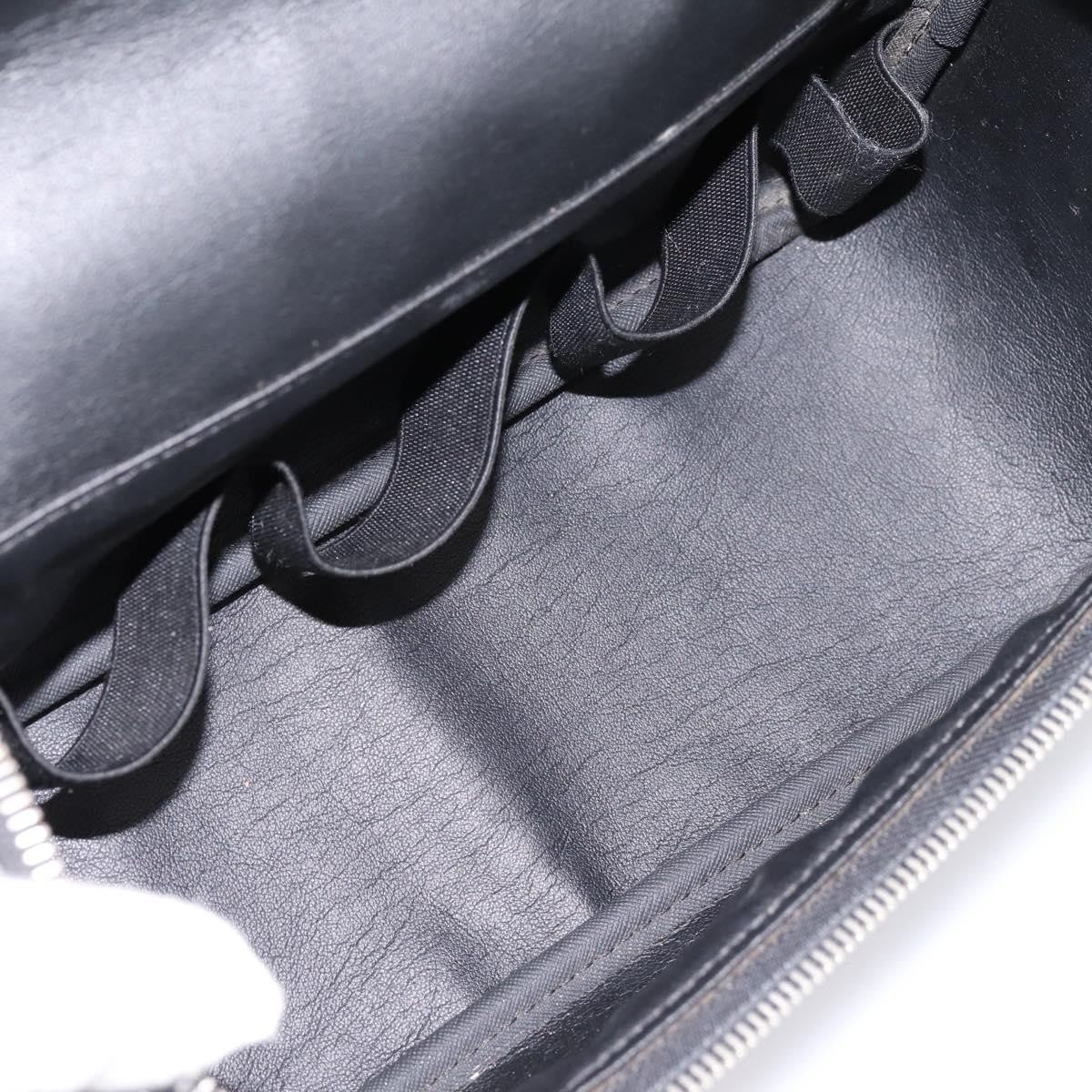 Louis Vuitton Trousse Toilette Damier Canvas, Black, Canvas, Clutch