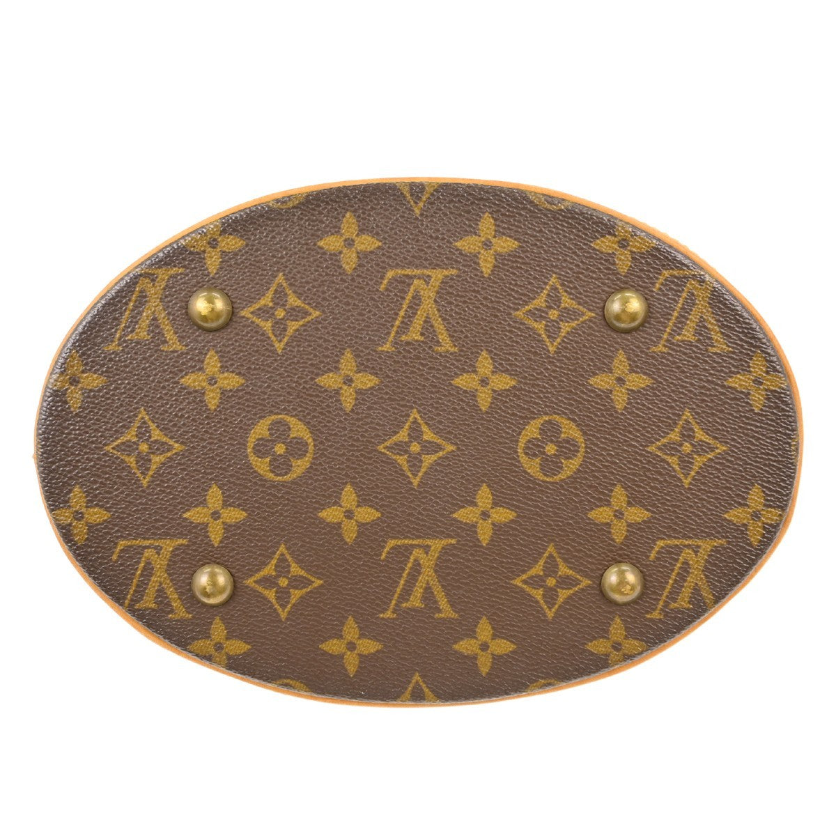 Louis Vuitton Bucket Monogram Canvas, Brown, Canvas, Tote Bag