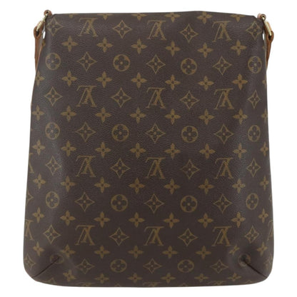 Louis Vuitton Musette Salsa Handbag Monogram Canvas, BROWN, CANVAS, Shoulder bag