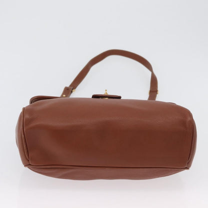 Gucci Vintage Leather, Brown, Leather, Handbag
