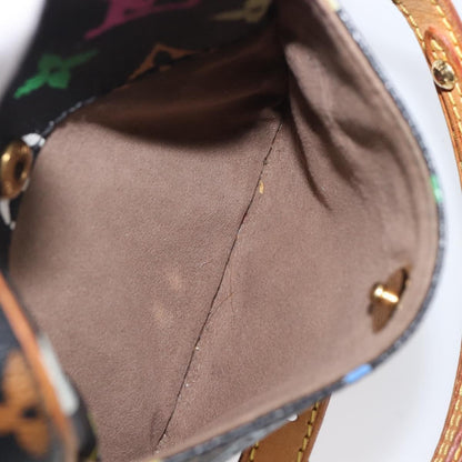 Louis Vuitton Rift Monogram Multicolor, Black, Canvas, Shoulder Bag