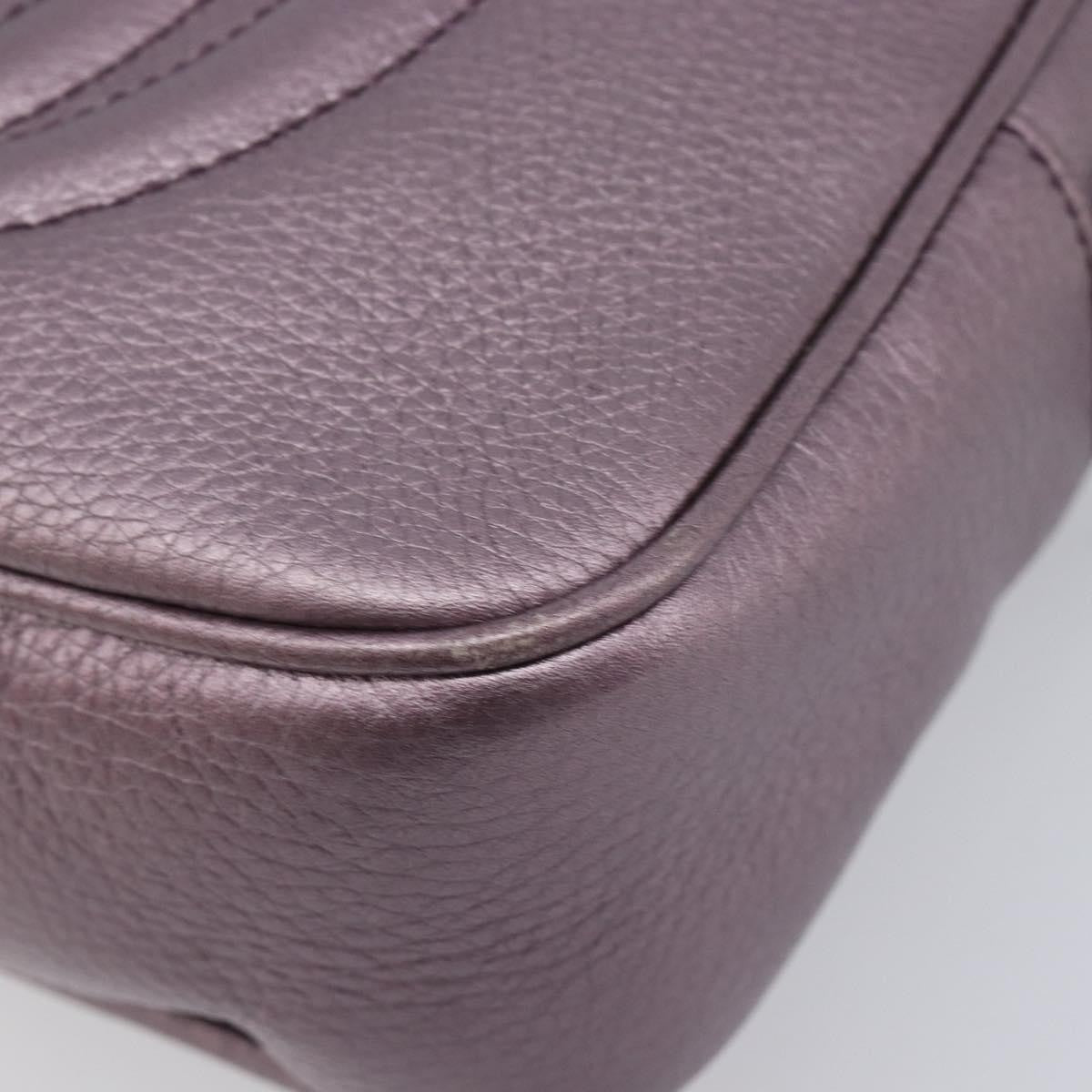 Gucci Soho Disco Leather, Pink, Leather, Crossbody Bag