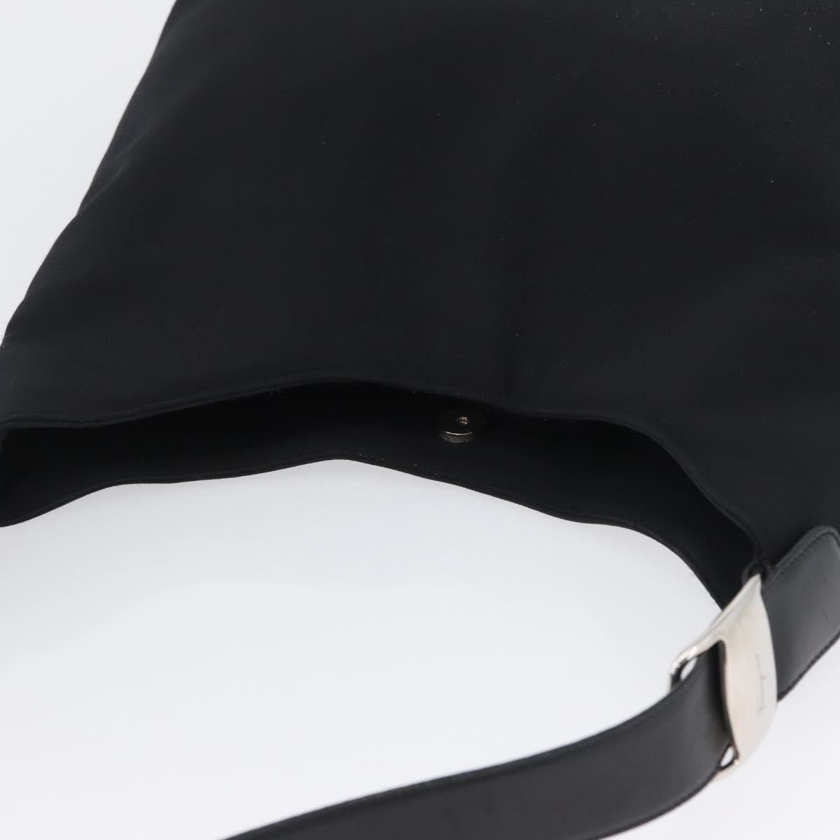 Salvatore Ferragamo Vala Nylon, Black, Nylon, Shoulder Bag