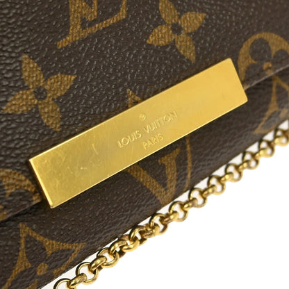 Louis Vuitton Favorite Monogram Canvas, Brown, Canvas, Crossbody Bag