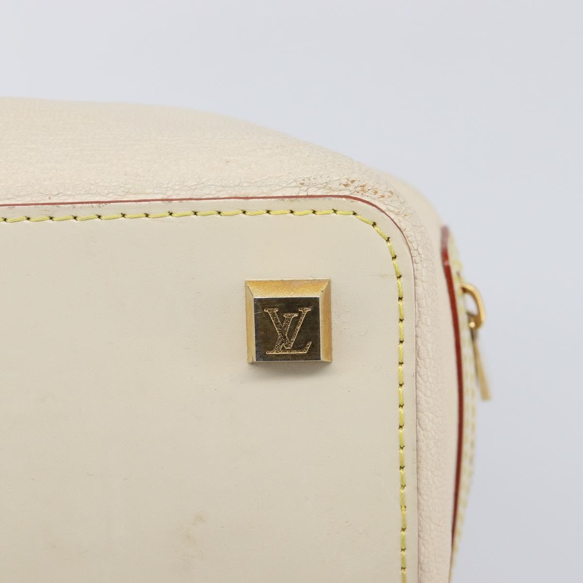 Louis Vuitton Suhali L'Ingenieux Leather, White, Leather, Handbag