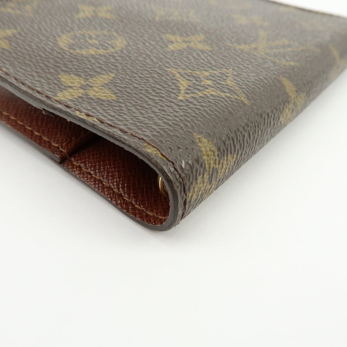 Louis Vuitton Agenda Cover Monogram Canvas, Brown, Canvas, Wallet