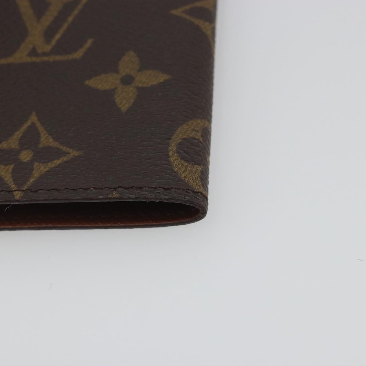 Louis Vuitton Porte Cartes Pression Card Case Monogram Canvas, Brown, Canvas, Card Holder