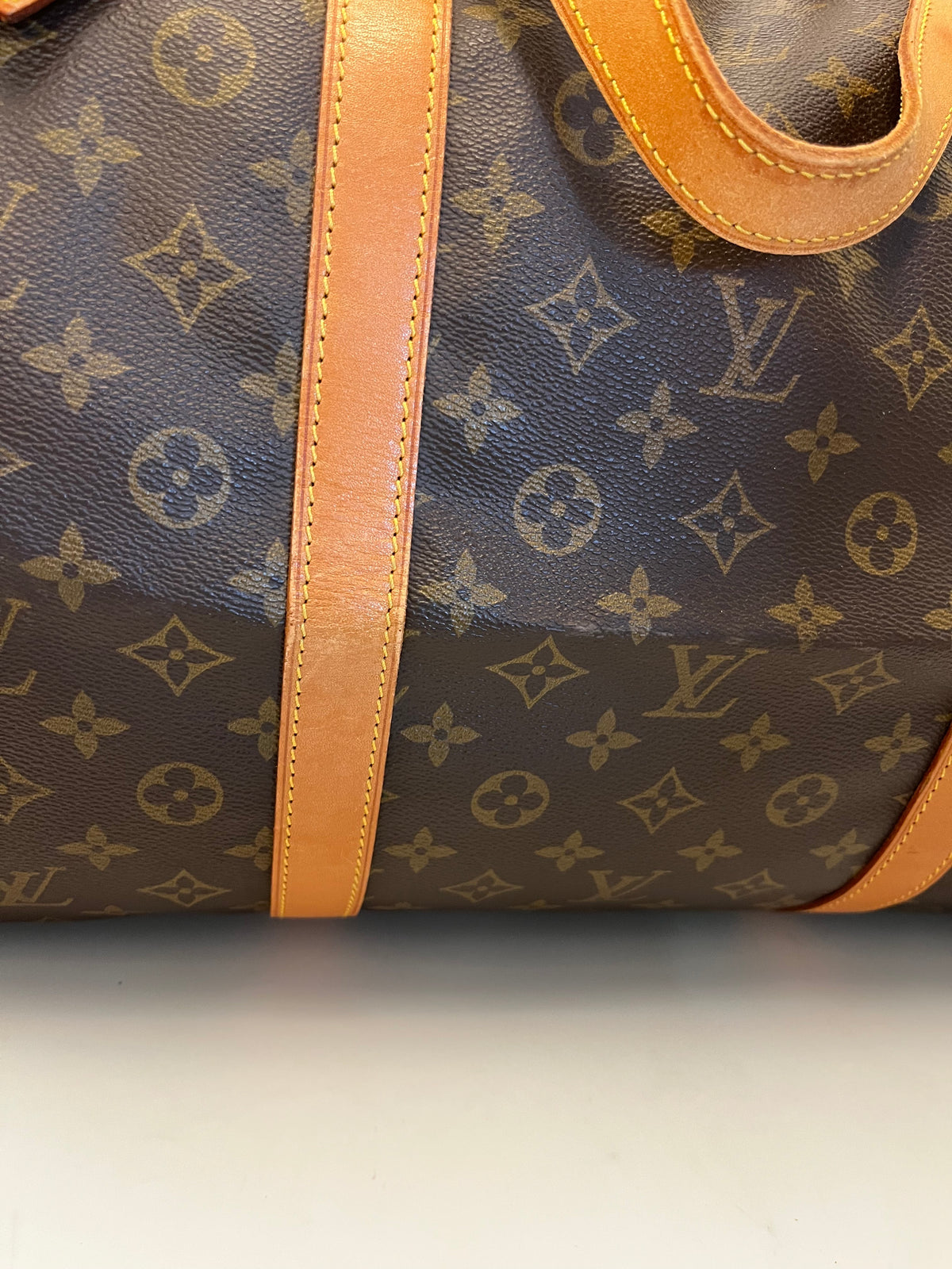 Louis Vuitton Sac Souple Monogram Canvas, Brown, Canvas, Handbag