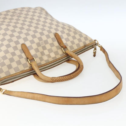 Louis Vuitton Riviera Damier, Beige, Canvas, Handbag