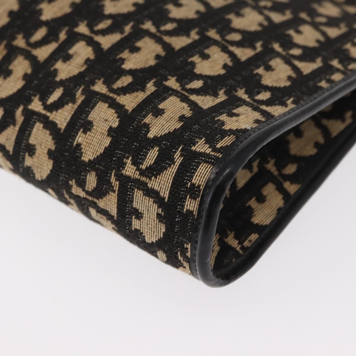 Christian Dior Vintage CD trotter Canvas, Black, Canvas, Shoulder Bag