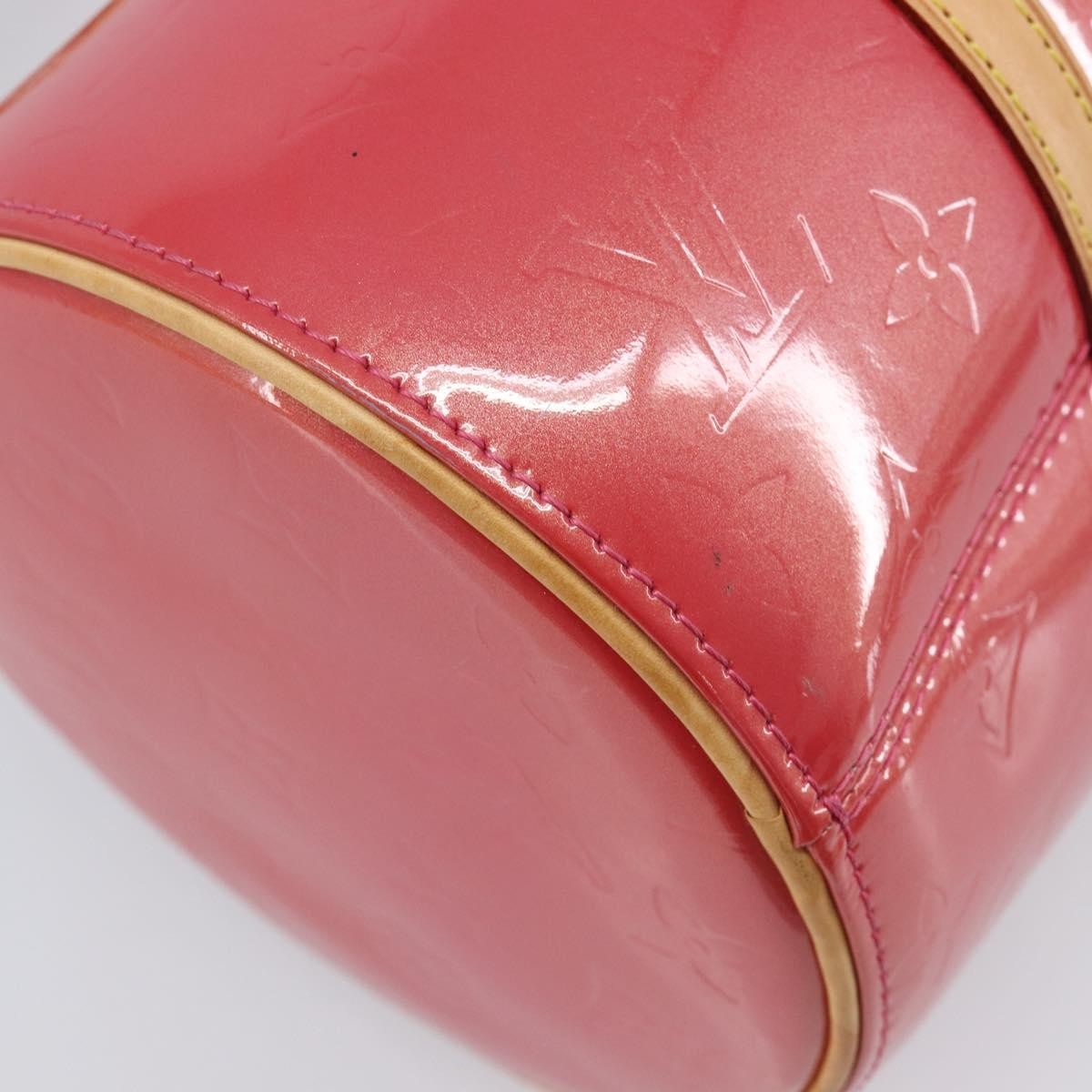 Louis Vuitton Bedford Monogram Vernis, Pink, Patent Leather, Handbag