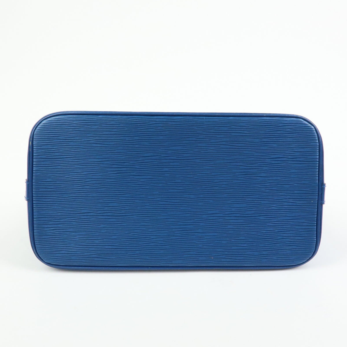 Louis Vuitton Alma Epi Leather, Blue, Leather, Handbag