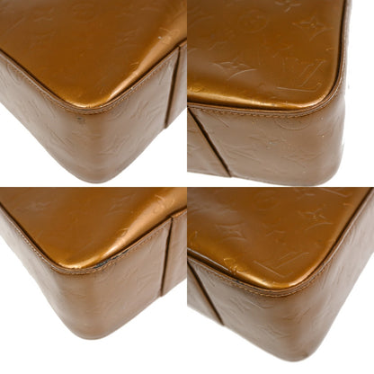Louis Vuitton Columbus Monogram Vernis, Brown, Patent Leather, Handbag