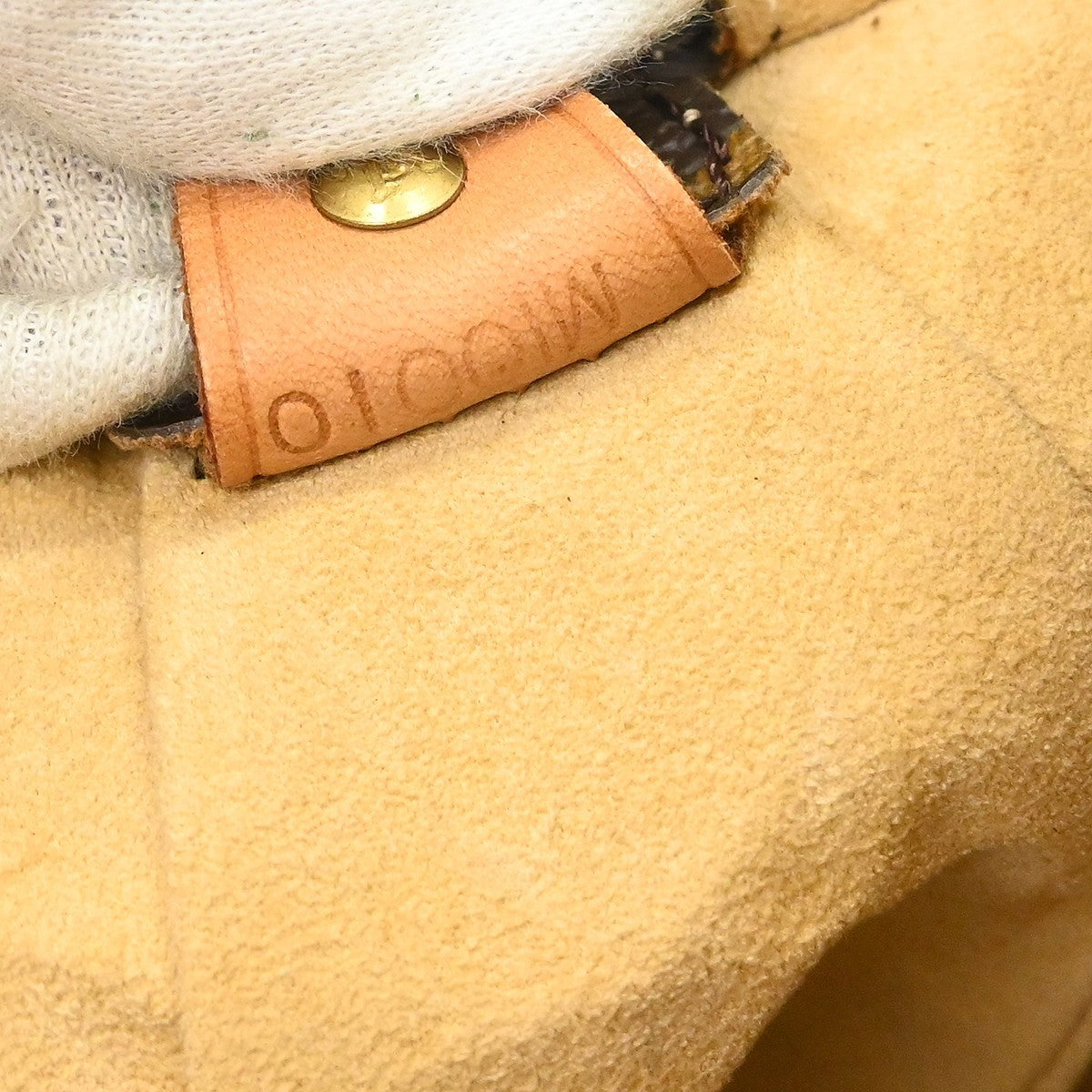 Louis Vuitton Looping Monogram Canvas, Brown, Canvas, Handbag